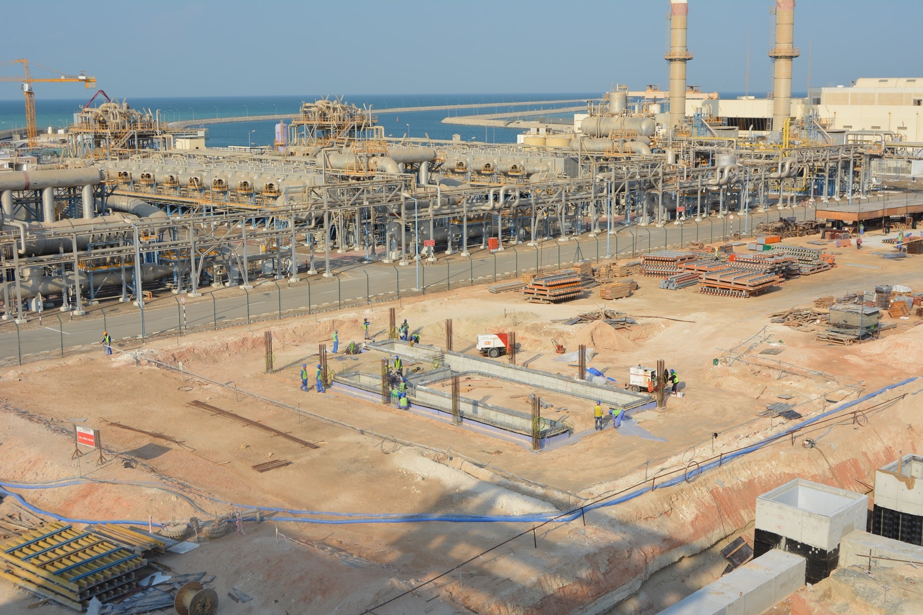 33kV switchgear foundation work -min